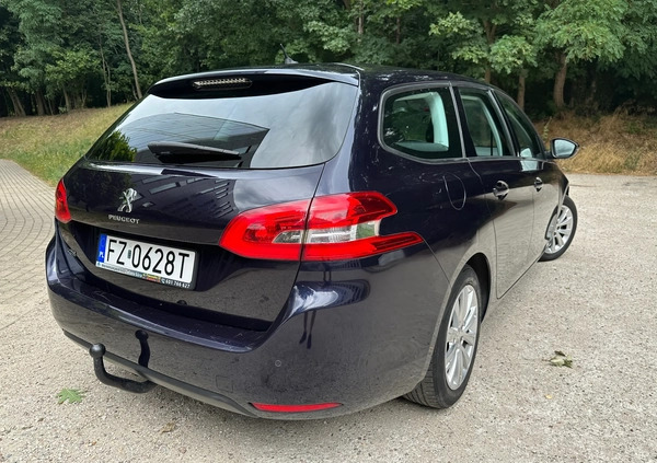 Peugeot 308 cena 23900 przebieg: 218000, rok produkcji 2014 z Góra małe 352